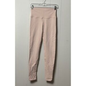 Alo Yoga Women's High Waist Airbrush Leggings Light Pink Size Small